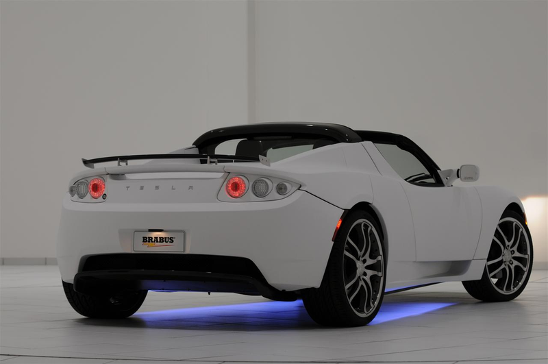 Illustration for article titled BRABUS Creates First Tuner Tesla Roadster, Mates Star Trek Sound Effects To Electric Car